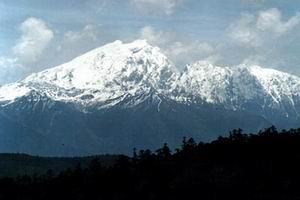 迪庆哈巴雪山